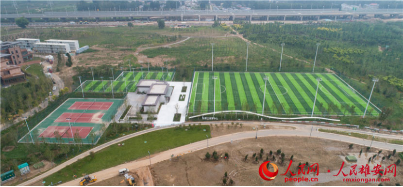 圖為張家口展園體育中心。人民雄安網(wǎng) 李兆民攝