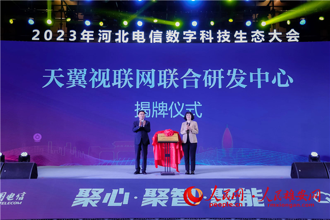 活動(dòng)現(xiàn)場(chǎng)。河北電信供圖