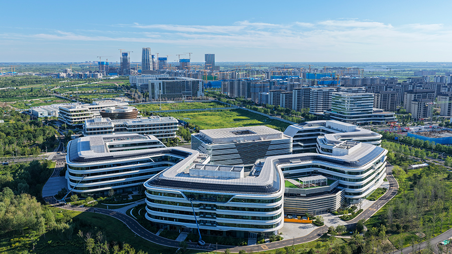 雄安新區啟動區。齊鑫攝